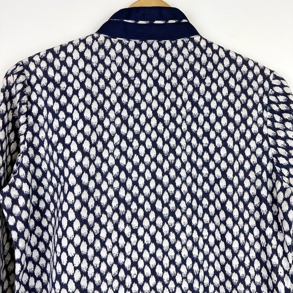 Life Style Navy Blue Cotton Tunic - Picture 8 of 10
